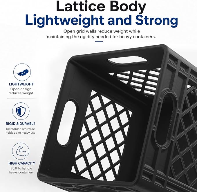 Car Cup Holder Expander for Half-Gallon Juice & Milk, Classic Milk Crate Cup - Image 3