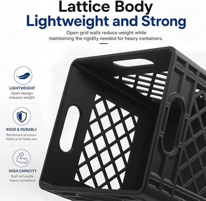 Car Cup Holder Expander for Half-Gallon Juice & Milk, Classic Milk Crate Cup - Image 3