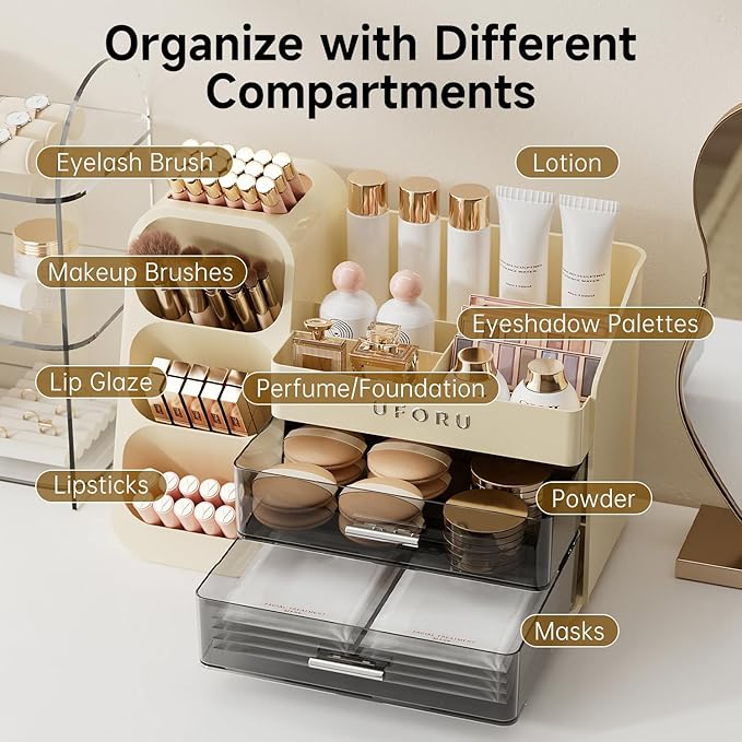 UFORU Makeup Organizer Countertop - Image 5