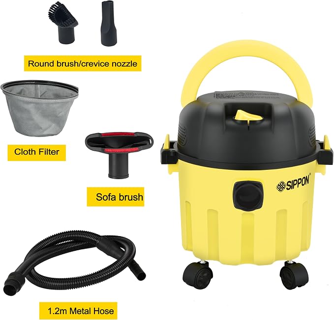 Wet-Dry Vacuum, 3-in-1 Portable Shop Vacuum Cleaner - Image 6