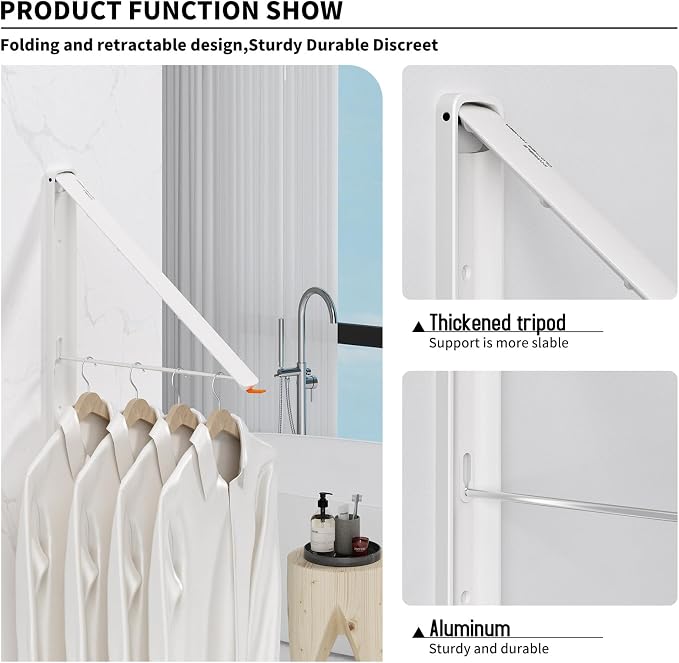 Retractable Clothes Drying Rack - Image 5