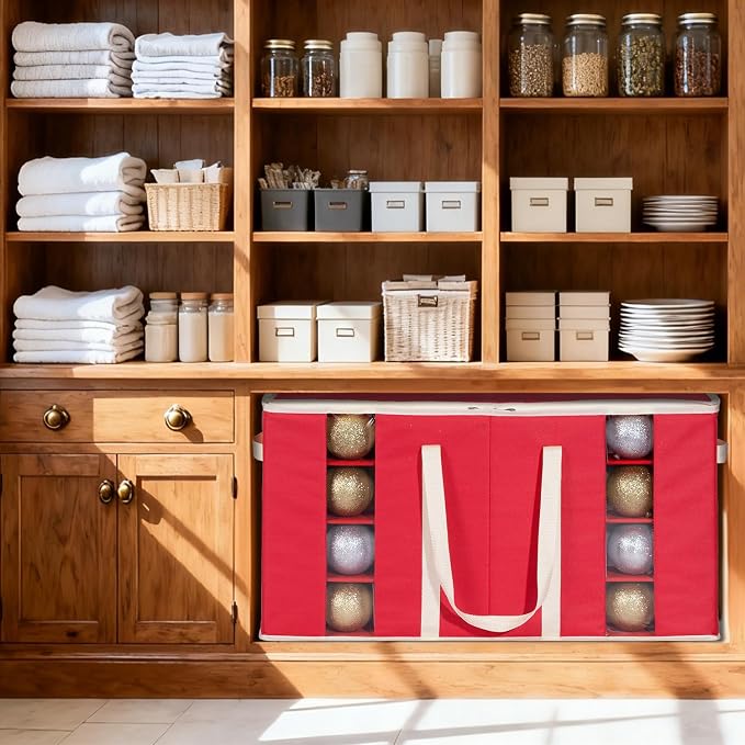 Christmas Visible Ornament Storage Box - Image 4