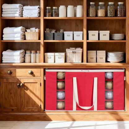 Christmas Visible Ornament Storage Box - Image 4
