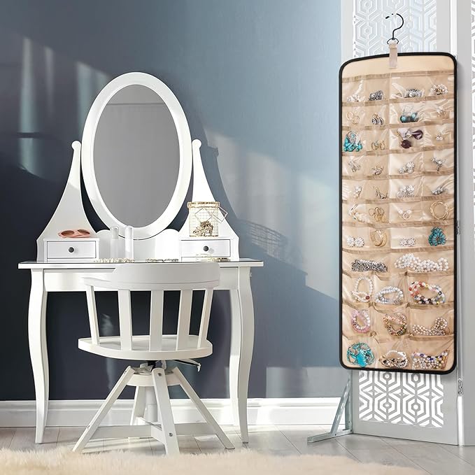 2 Pack Hanging Jewelry Organizer Storage - Image 7