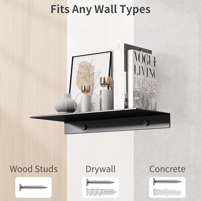 Danpoo 8 inch Small Floating Shelf - Image 7