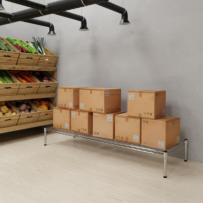 21" Deep x 60" Wide x 8" Height Wire Shelving Kit | 1-Tier | NSF Commercial - Image 5