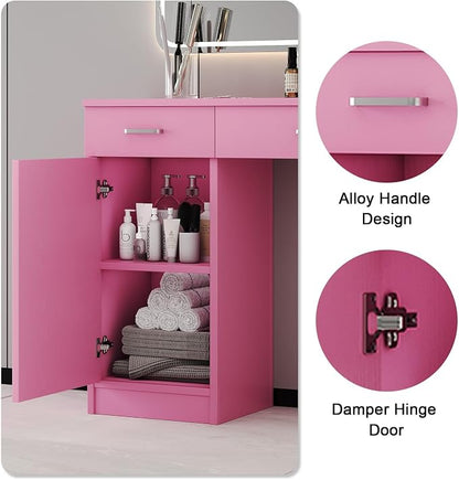 4ever2buy Salon Stations for Hair Stylist, Wall Mount Barber Station - Image 4