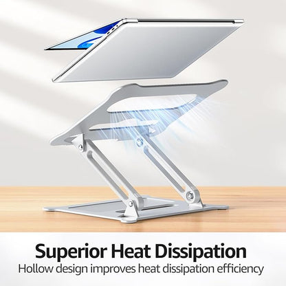 Urmust Laptop Notebook Stand Holder Adjustable Ultrabook Stand Riser Portable - Image 6
