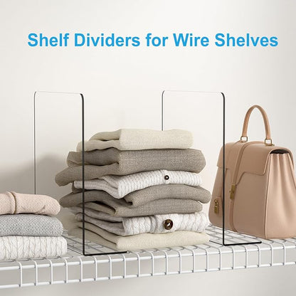 OKPOW Shelf Dividers Closet Organizer - Image 9