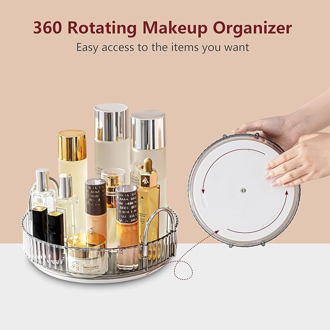 Corner Bathroom Countertop Organizer, Vanity Organizer Trays - Image 5