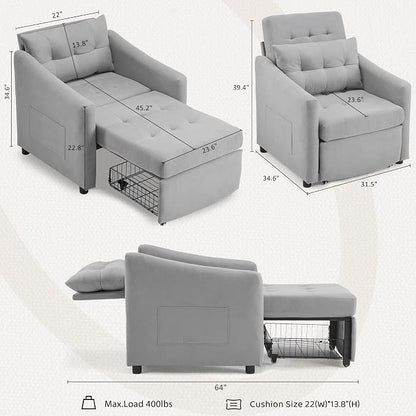 Bezseller Sleeper Sofa Chair Bed - Image 2