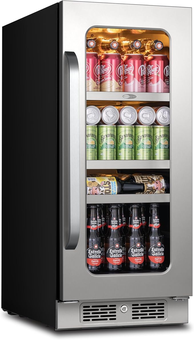 Whynter Beverage Refrigerator 15 inch Drink Fridge by Whynter