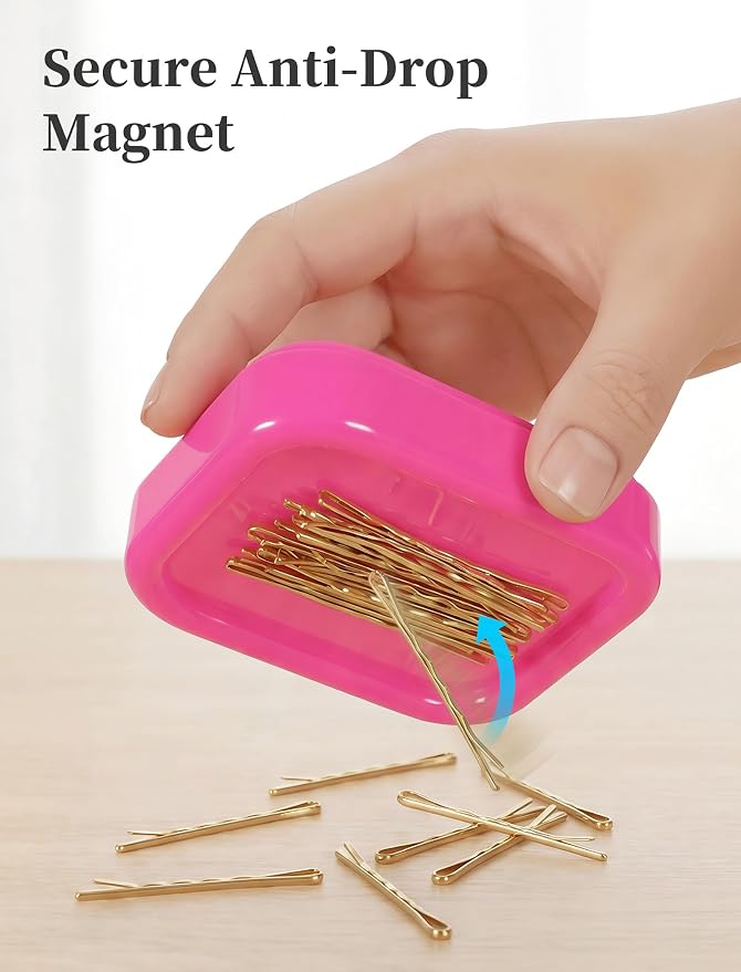 NiHome 2 Pcs Magnetic Bobby Pin Holder - Image 4