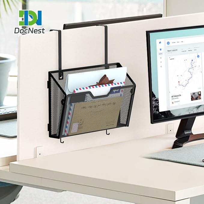 Docnest 6 Pack Mesh Wall File Holders - Image 6