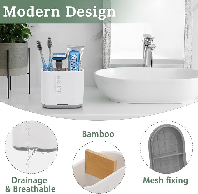 Toothbrush and Toothpaste Holder - Image 2