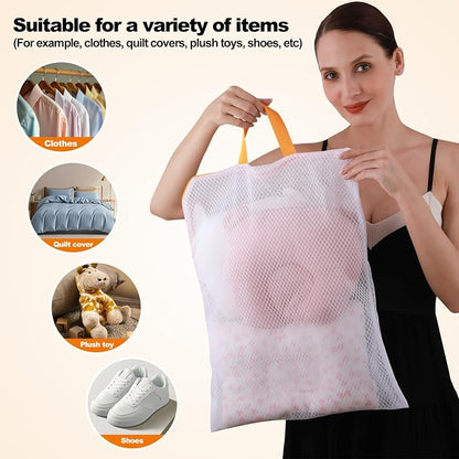 Kimmama Laundry Bags Mesh Wash Bags, Washing Bag - Image 2