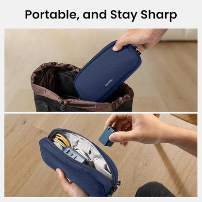 tomtoc Electronics Organizer Travel Case, Water Resistant Travel Bag Cable - Image 10
