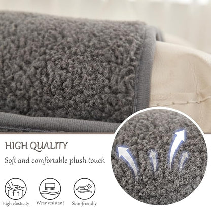 3pcs Sofa Covers, Non Slip Couch Covers Sofa Armrest Covers Washable Furniture - Image 3