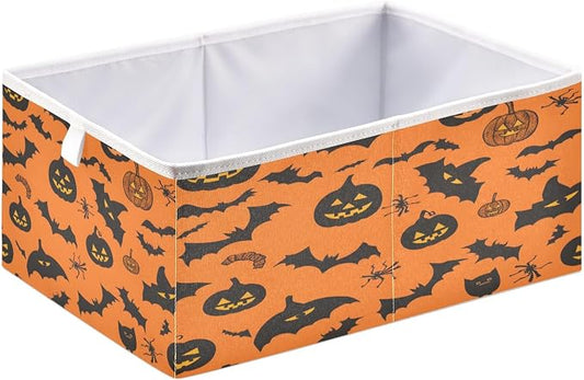 Pumpkin Bats Closet Organizers Storage Cubes Storage Bins Shelf Baskets by Unknown