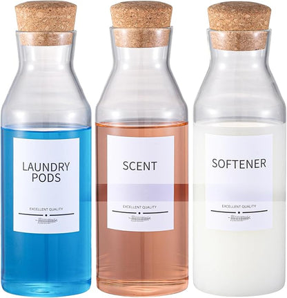 3Pack Glass Laundry Detergent Dispenser by MithrgrousLife