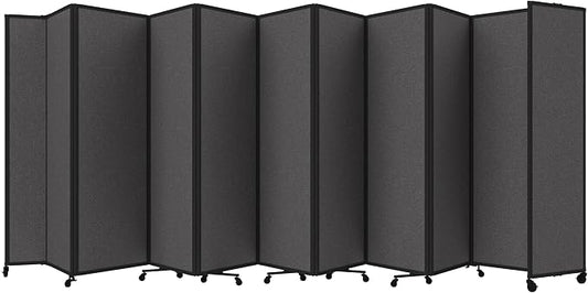 Versare Room Divider 360 Portable Wall Partition | Folding Panels | Large by VERSARE