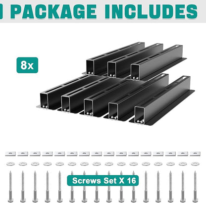 EVERHANGER Ceiling Storage Rack, Heavy Duty Overhead Storage Rack - Image 3