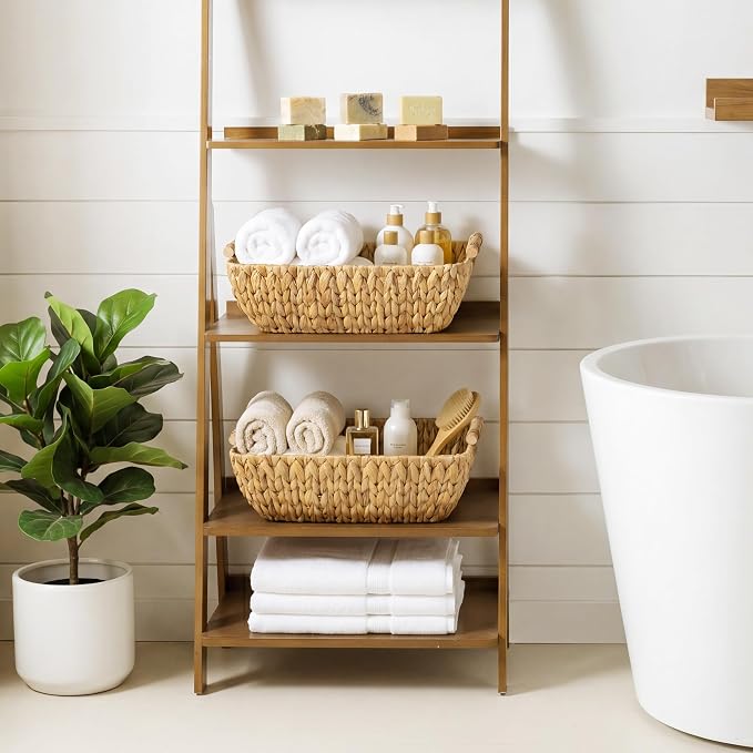 StorageWorks Hand-Woven Storage Baskets - Image 2