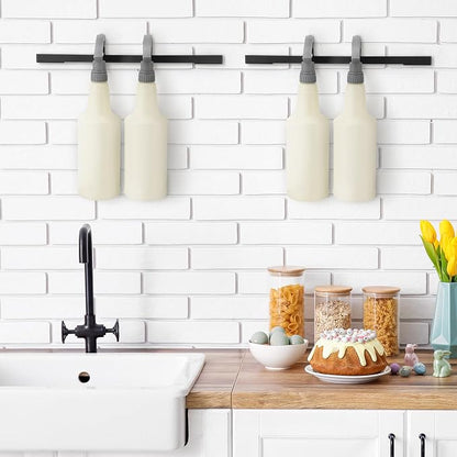 4 Pieces Spray Bottle Organizers 14 Inch Wall Mounted Detailing Bottle Storage - Image 6