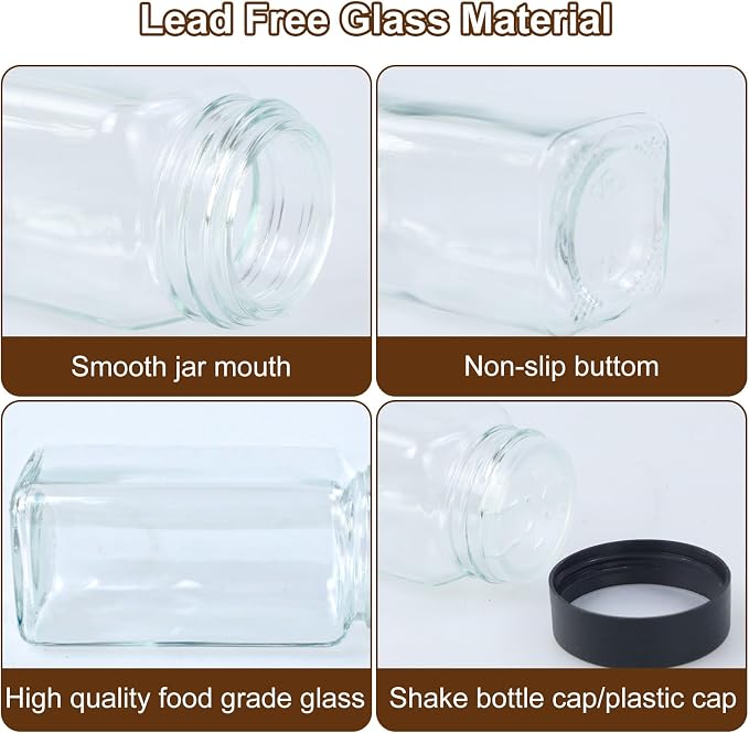 36Pcs Spice Jars Containers - Image 9