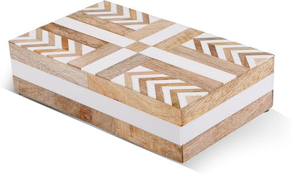 Handicrafts Home White Decorative Storage Box by HandicraftsHome