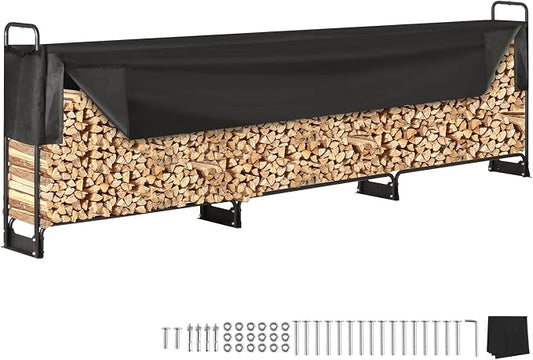 VEVOR 12.7FT Outdoor Firewood Rack by VEVOR