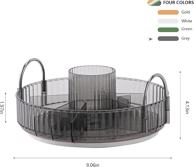 YCIA&DONE Rotating Makeup Organizer - Image 5