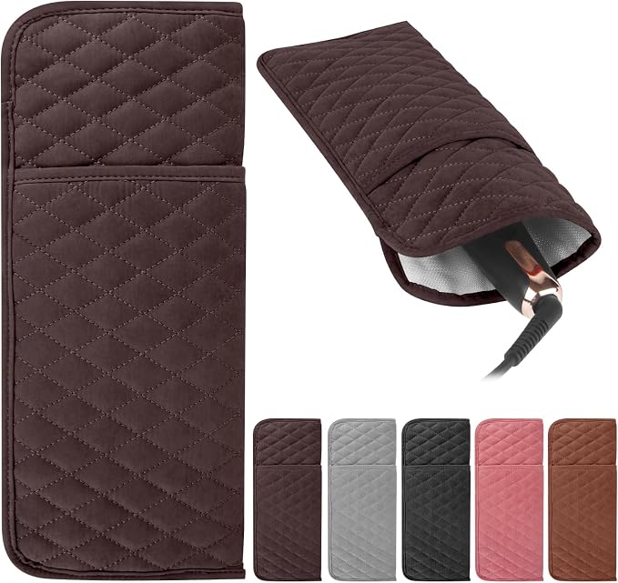 Heat Resistant Hair Tools Organizer Bag Portable Travel Storage Cover Pouch by WRORUNER