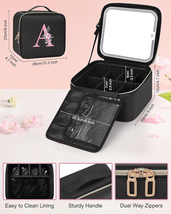 Relavel Initial Makeup Bag - Image 6