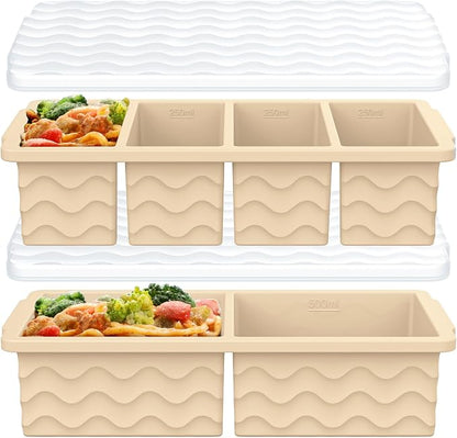 Silicone Freezer Molds for Soup by Aopigavi