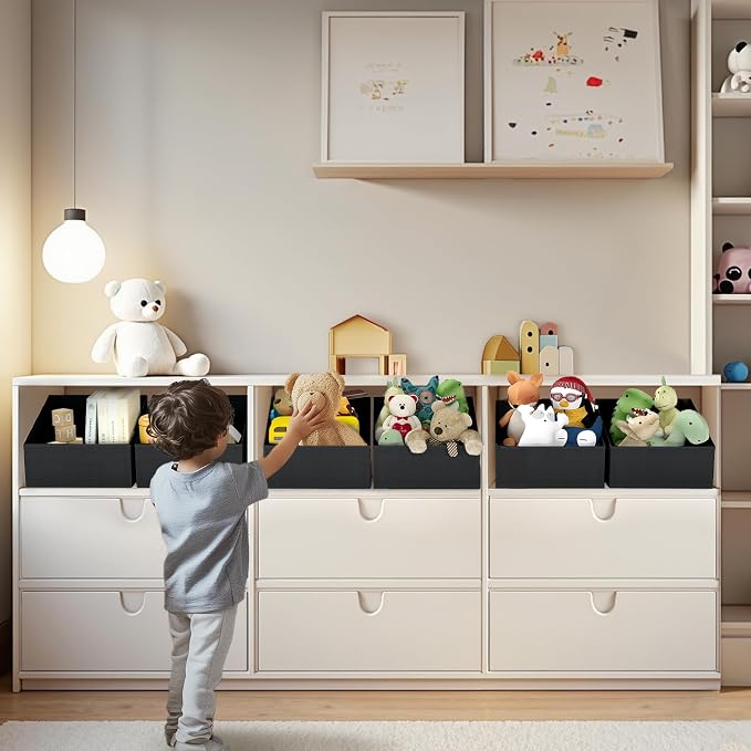 DIMJ Closet Storage Bins 8 Pack - Image 3