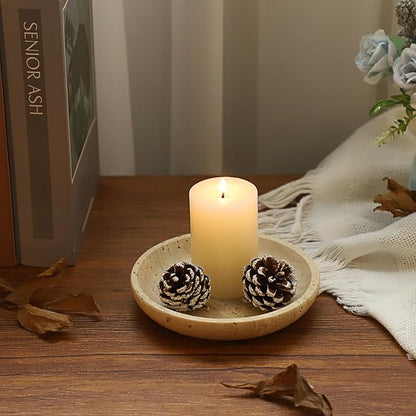 Hipiwe Small Key Bowl for Entryway, 5.5" Round Decorative Ring Holder Dish - Image 7