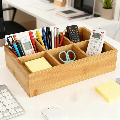 Dicunoy 2 Pack Bamboo Tea Bag Organizers, Wood Tea Bag Storage - Image 8