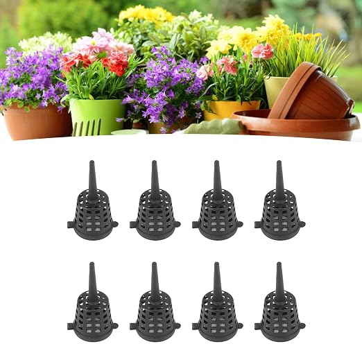100Pcs Bonsai Fertilizer Baskets, 2 x 0.8in Mini Garden Nutrition Cups Slow - Image 4