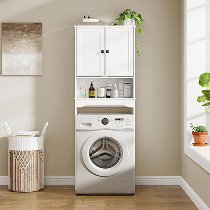 RRX Over The Toilet Storage Cabinet, Bathroom Above Organizer | Free Standing - Image 5