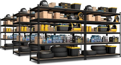 PrimeZone 6 Pack Heavy Duty Storage Shelves by PrimeZone