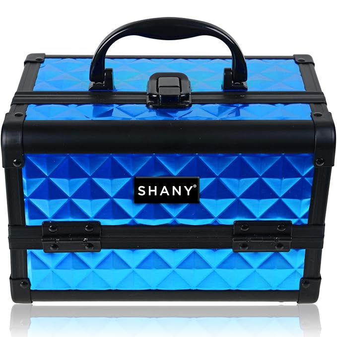 SHANY Chic Makeup Train Case Cosmetic Box Portable Makeup Case Cosmetics Beauty - Image 8