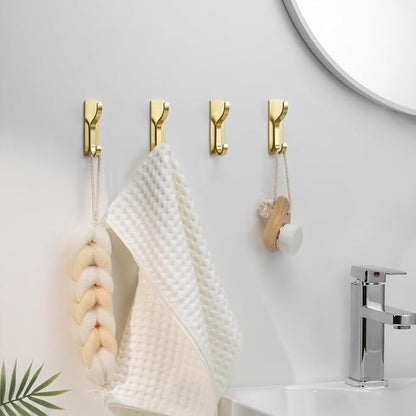 10-Pack Wall Hooks for Hanging Towels - Image 2