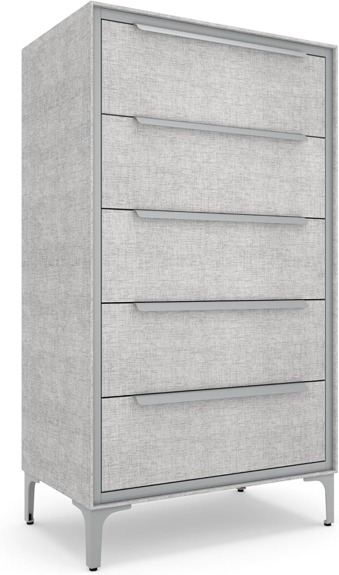 tinge Naima Premium Fabric Dresser by Tinge