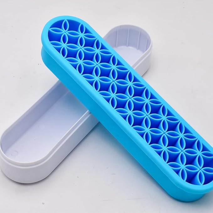 2 PCS Multi-Purpose Cosmetic Storage Box, Desktop Organizers Silicone Make Up - Image 4