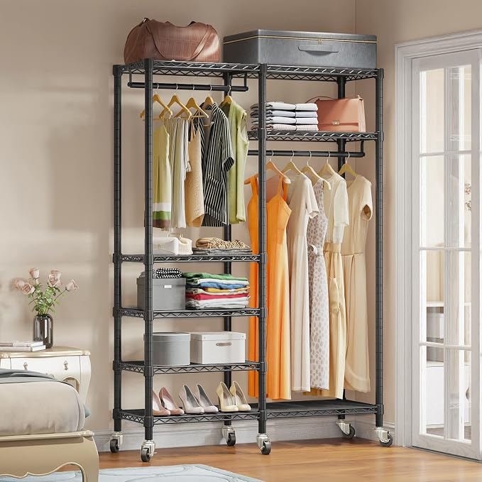 VIPEK R4 Garment Racks Heavy Duty Clothes Rack -620lb Capacity Metal Frame - Image 2