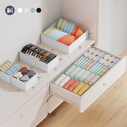 DIMJ Drawer Organizer Clothes Storage - Image 2
