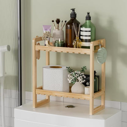 AmazerBath Bamboo Over The Toilet Storage Shelf by AmazerBath