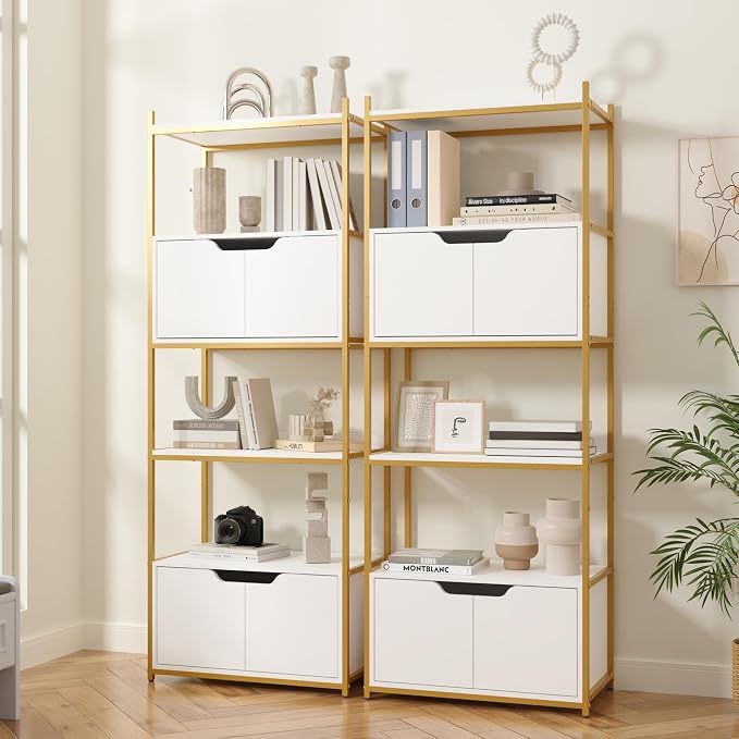 Industrial Bookshelf, Bookcase - Image 5