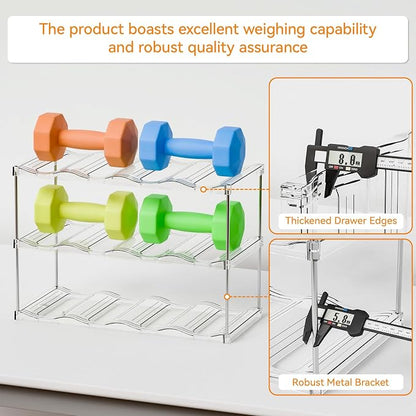 Yieach Stackable Water Bottle Organizer - Image 7